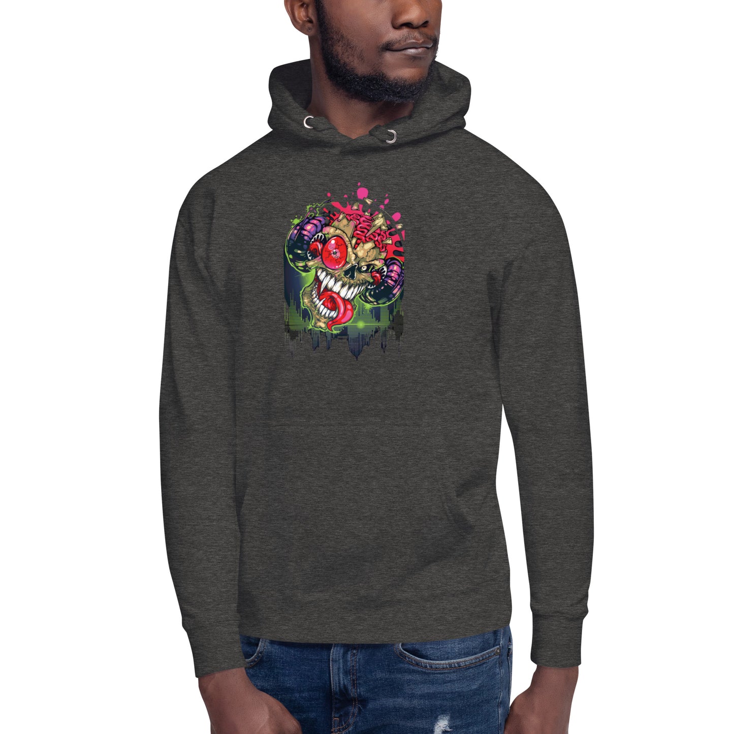 VOODOO MACHINE CO. Hooded long-sleeve Unisex Hoodie