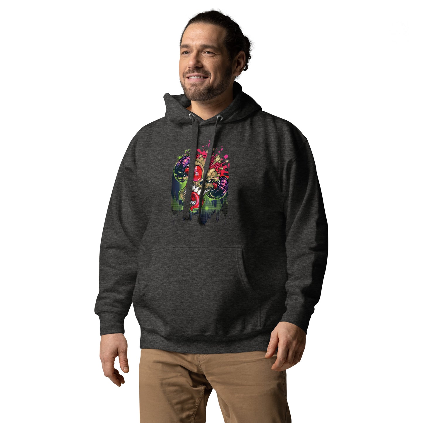 VOODOO MACHINE CO. Hooded long-sleeve Unisex Hoodie