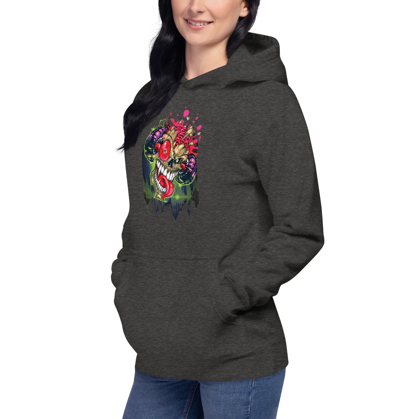 VOODOO MACHINE CO. Hooded long-sleeve Unisex Hoodie
