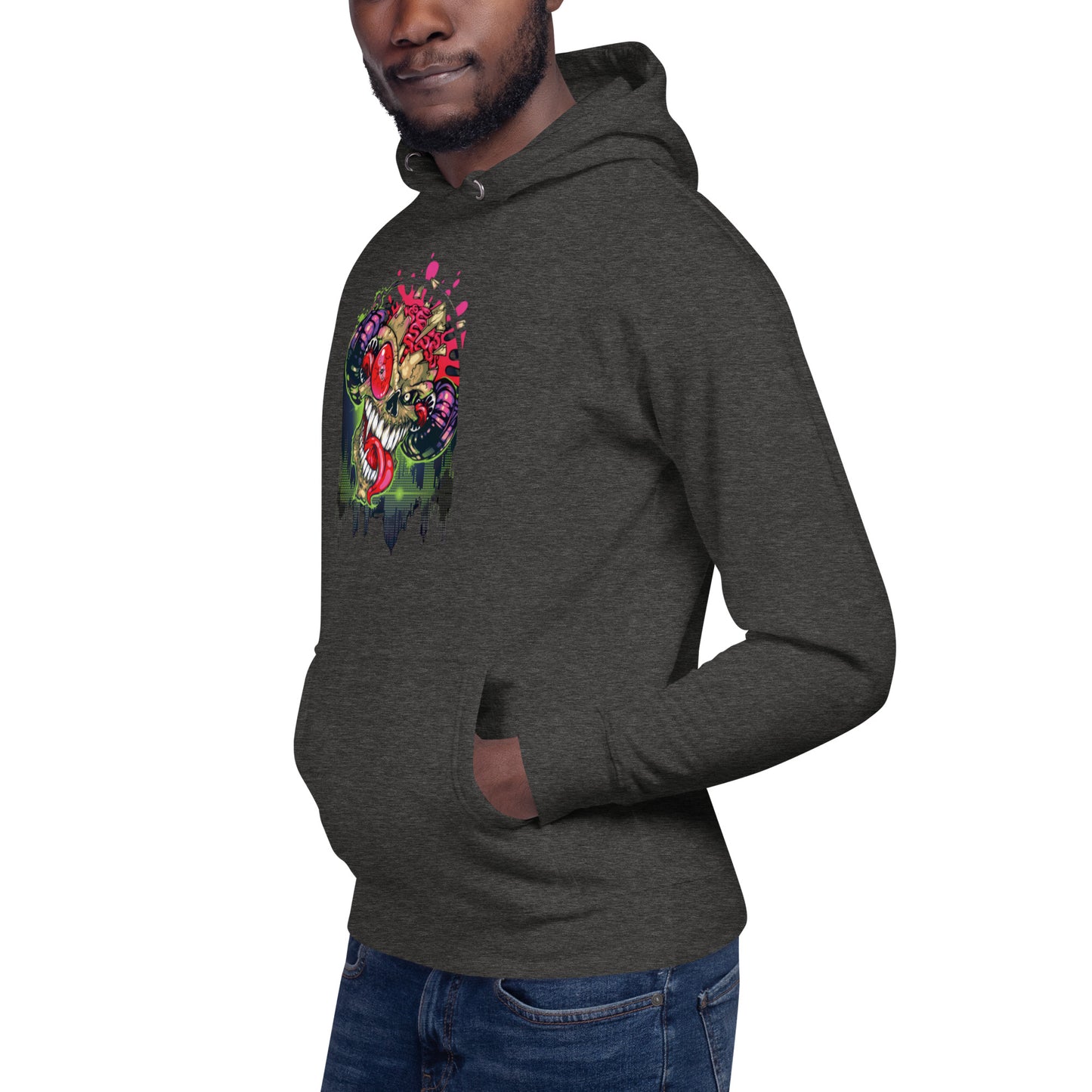 VOODOO MACHINE CO. Hooded long-sleeve Unisex Hoodie