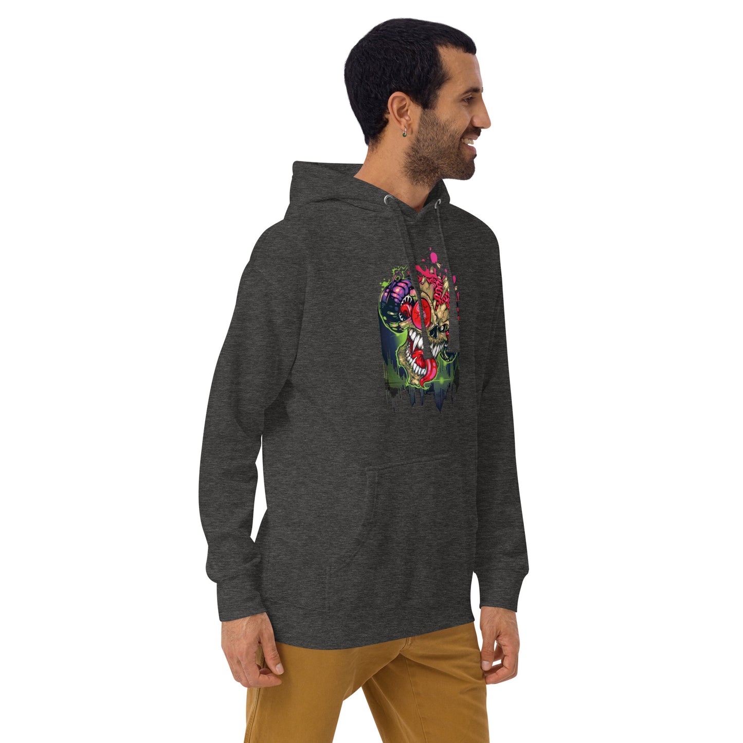 VOODOO MACHINE CO. Hooded long-sleeve Unisex Hoodie