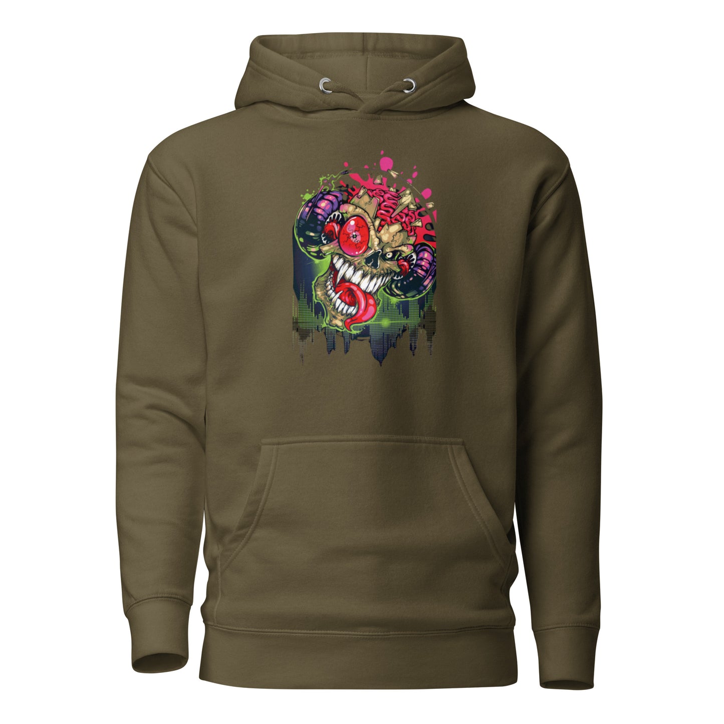 VOODOO MACHINE CO. Hooded long-sleeve Unisex Hoodie