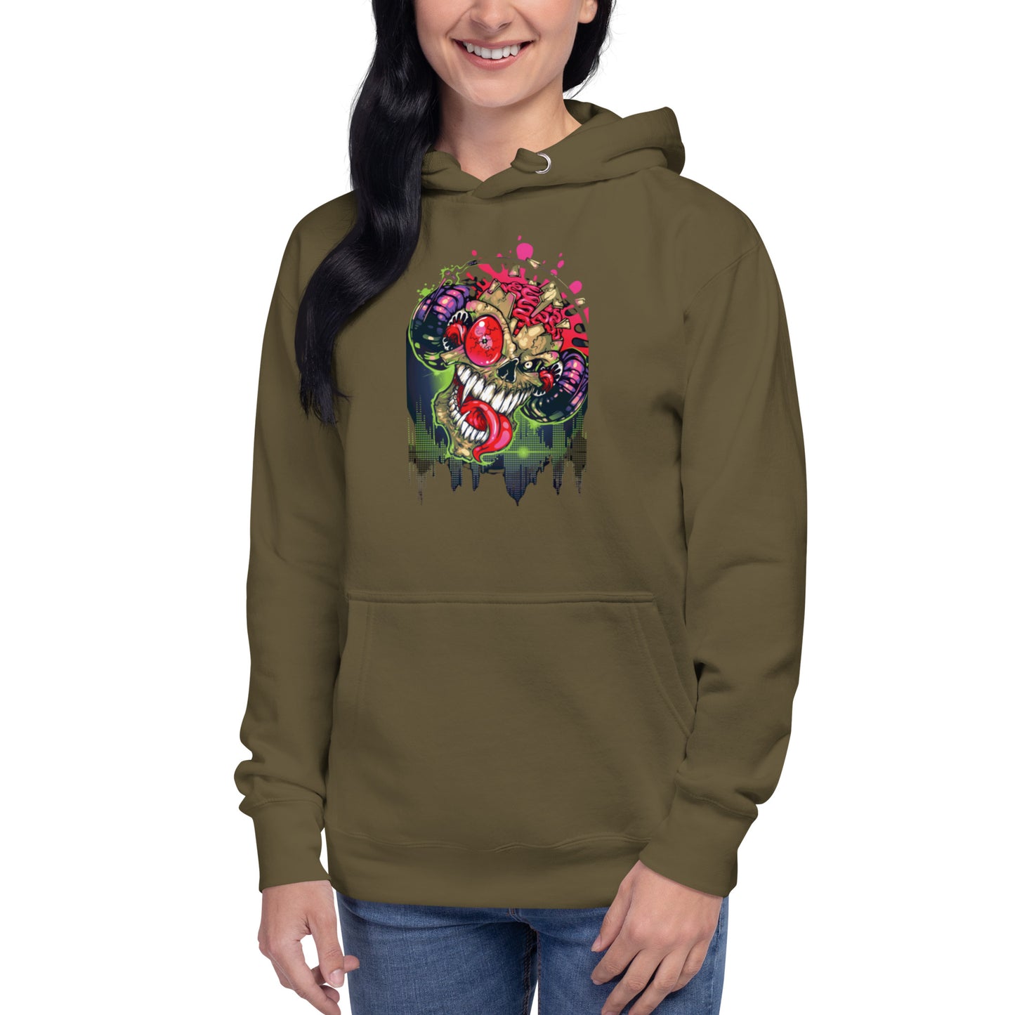 VOODOO MACHINE CO. Hooded long-sleeve Unisex Hoodie