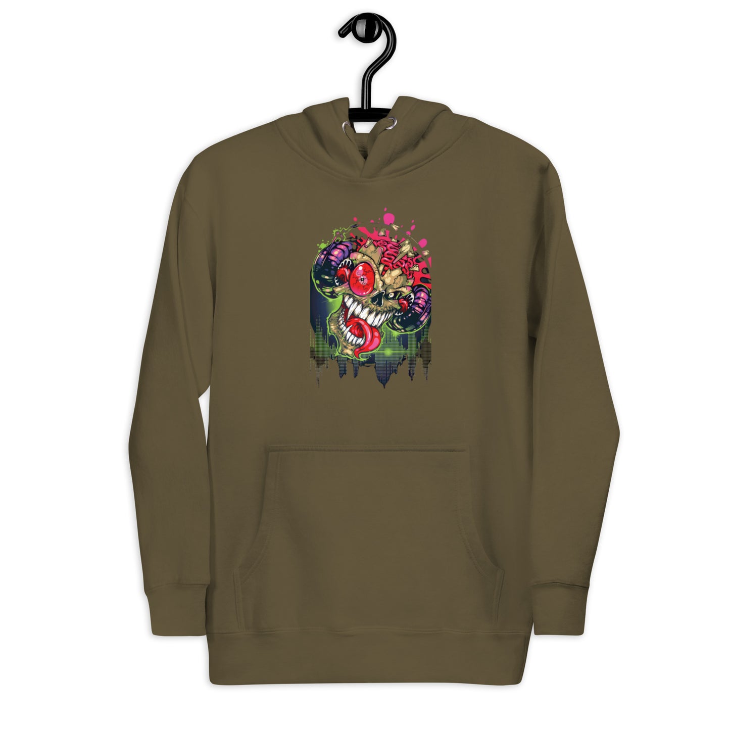 VOODOO MACHINE CO. Hooded long-sleeve Unisex Hoodie