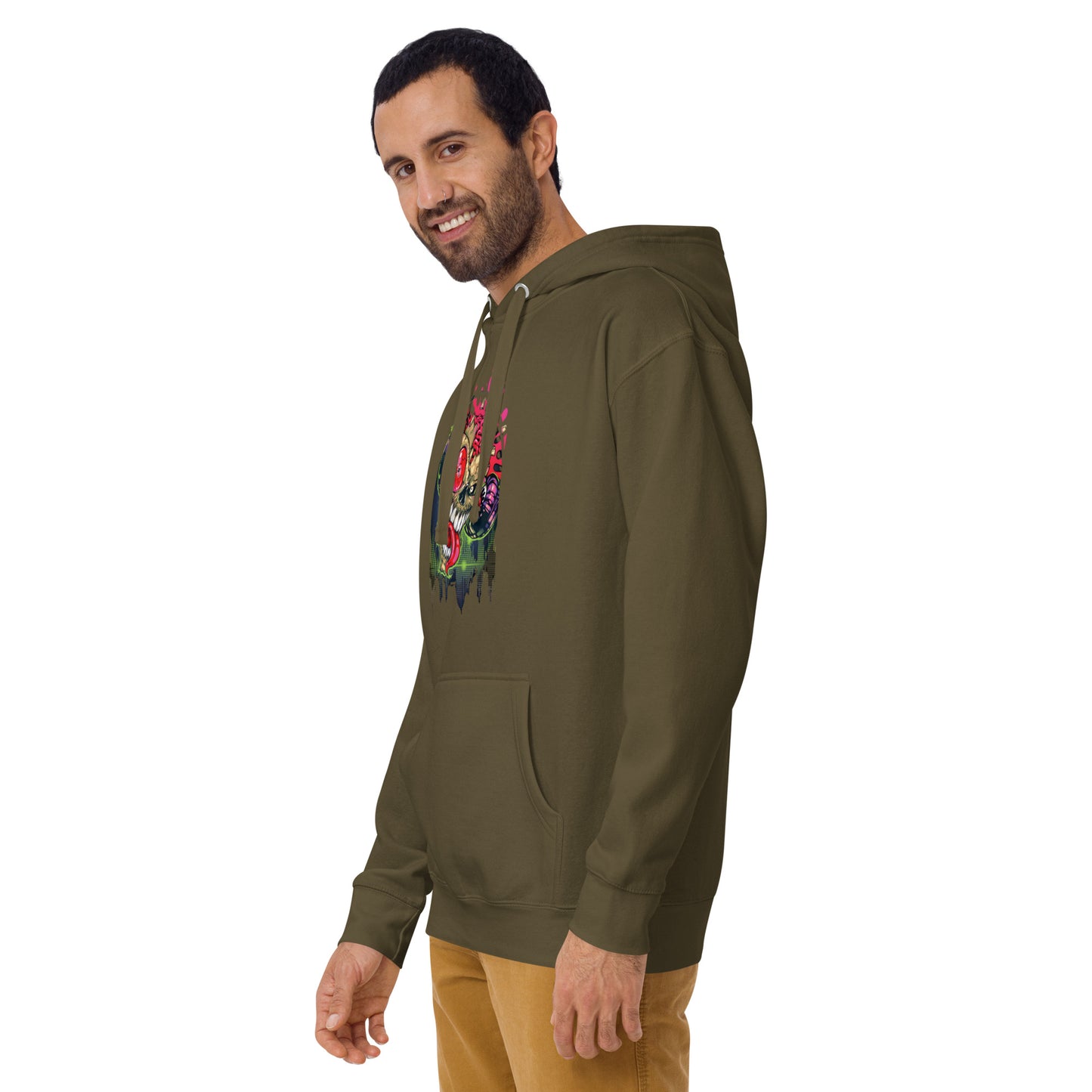 VOODOO MACHINE CO. Hooded long-sleeve Unisex Hoodie