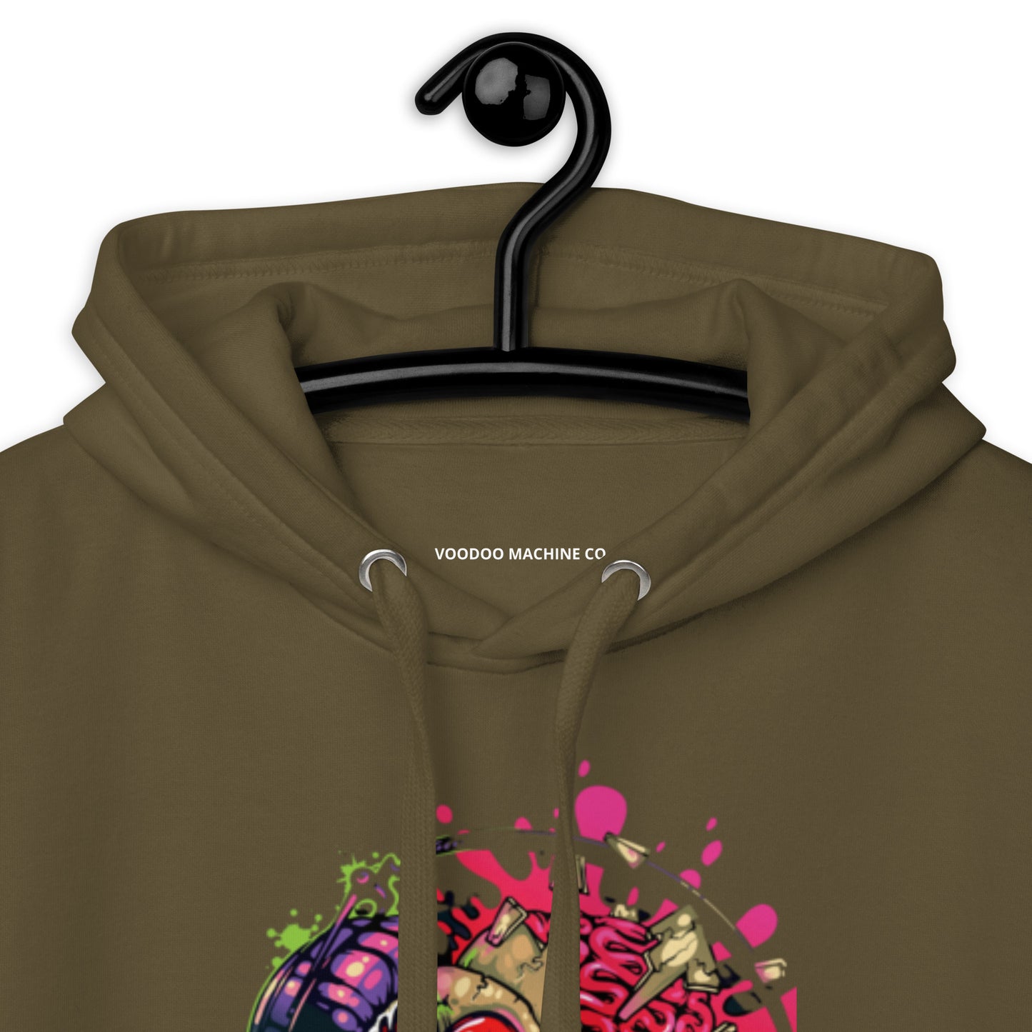 VOODOO MACHINE CO. Hooded long-sleeve Unisex Hoodie