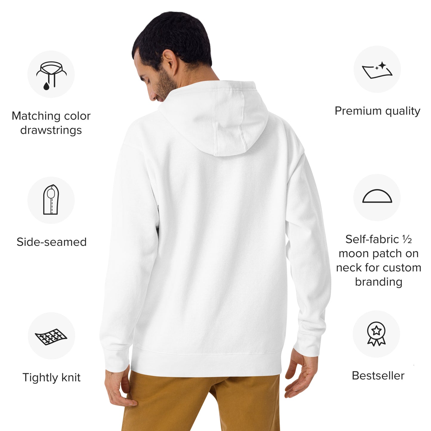 VOODOO MACHINE CO. Hooded long-sleeve Unisex Hoodie