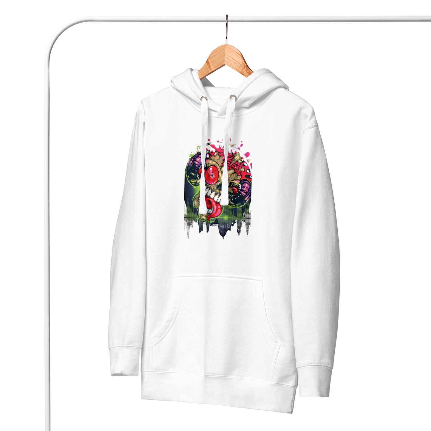 VOODOO MACHINE CO. Hooded long-sleeve Unisex Hoodie