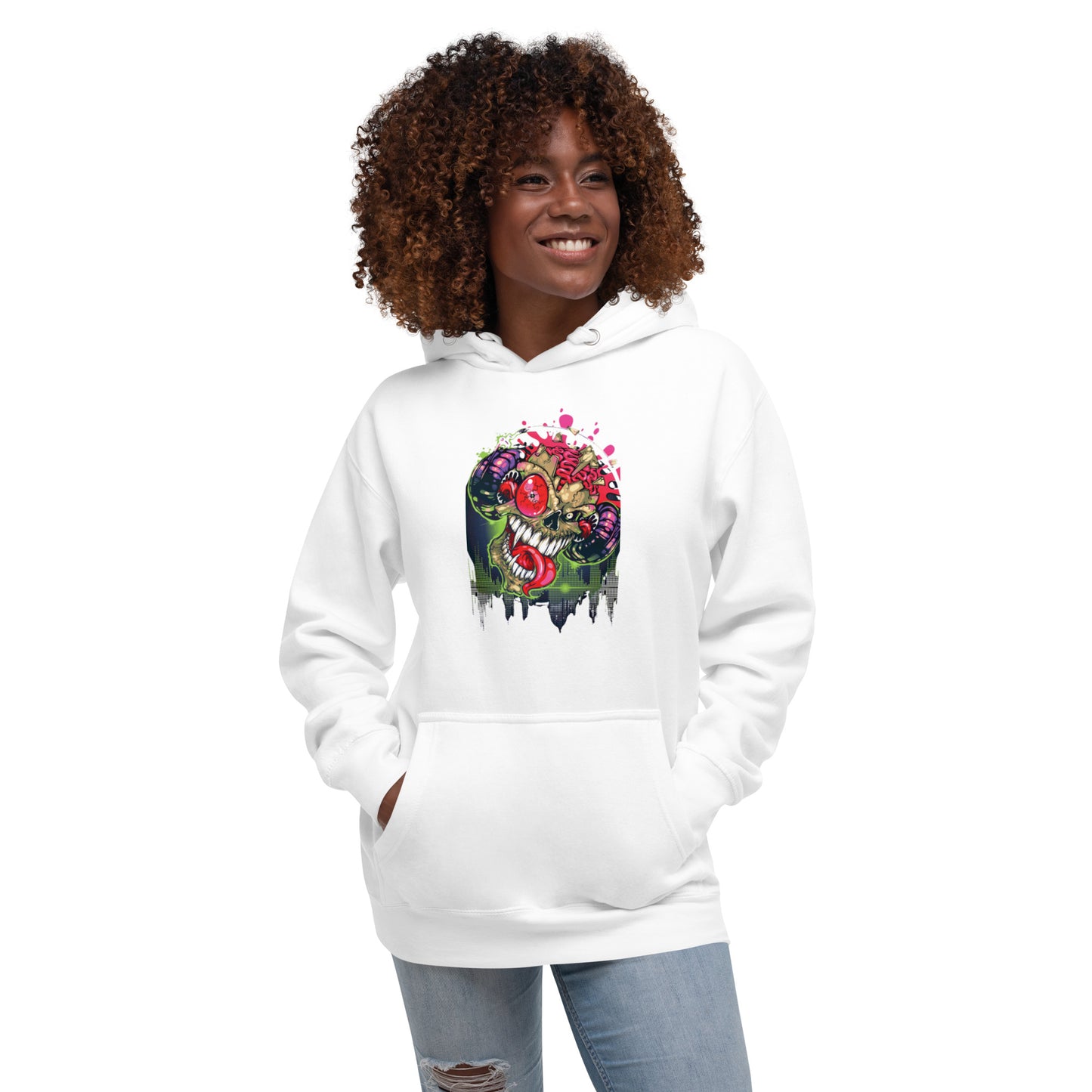 VOODOO MACHINE CO. Hooded long-sleeve Unisex Hoodie