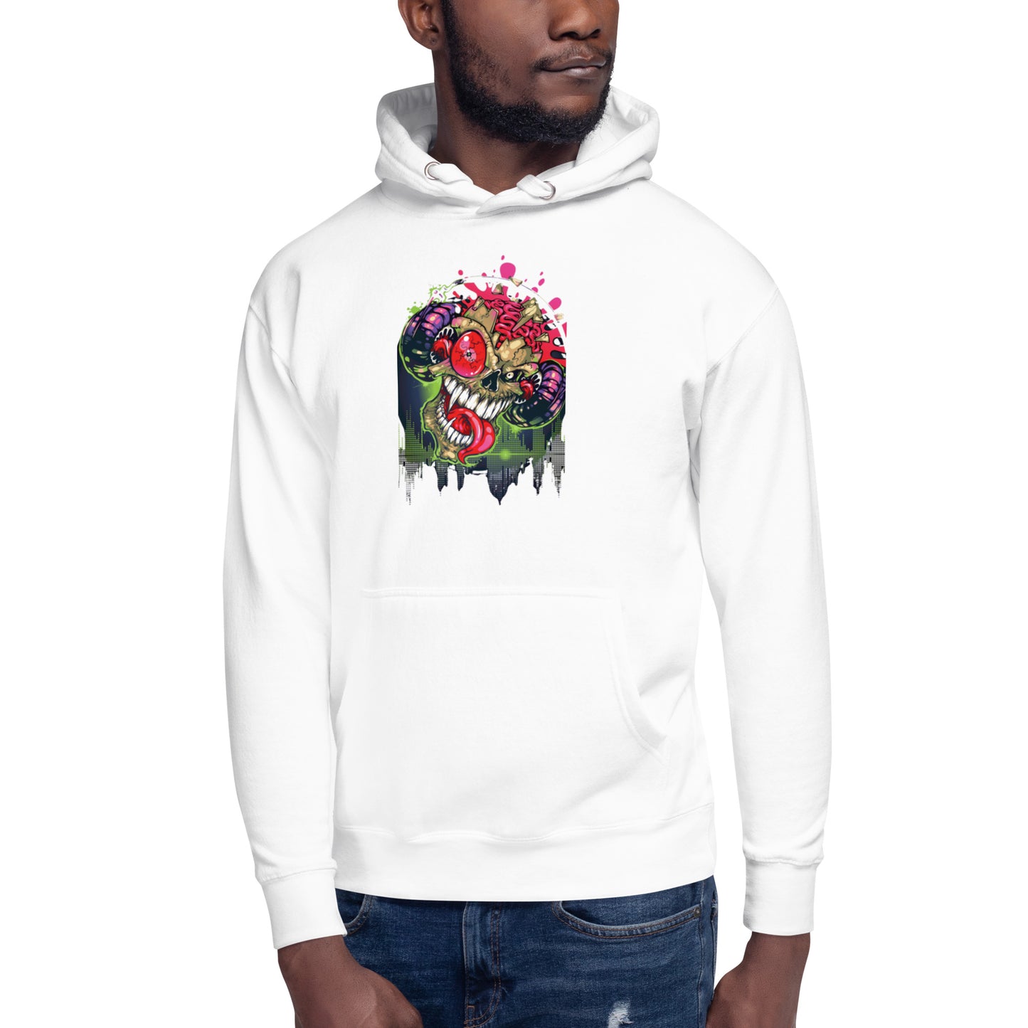 VOODOO MACHINE CO. Hooded long-sleeve Unisex Hoodie