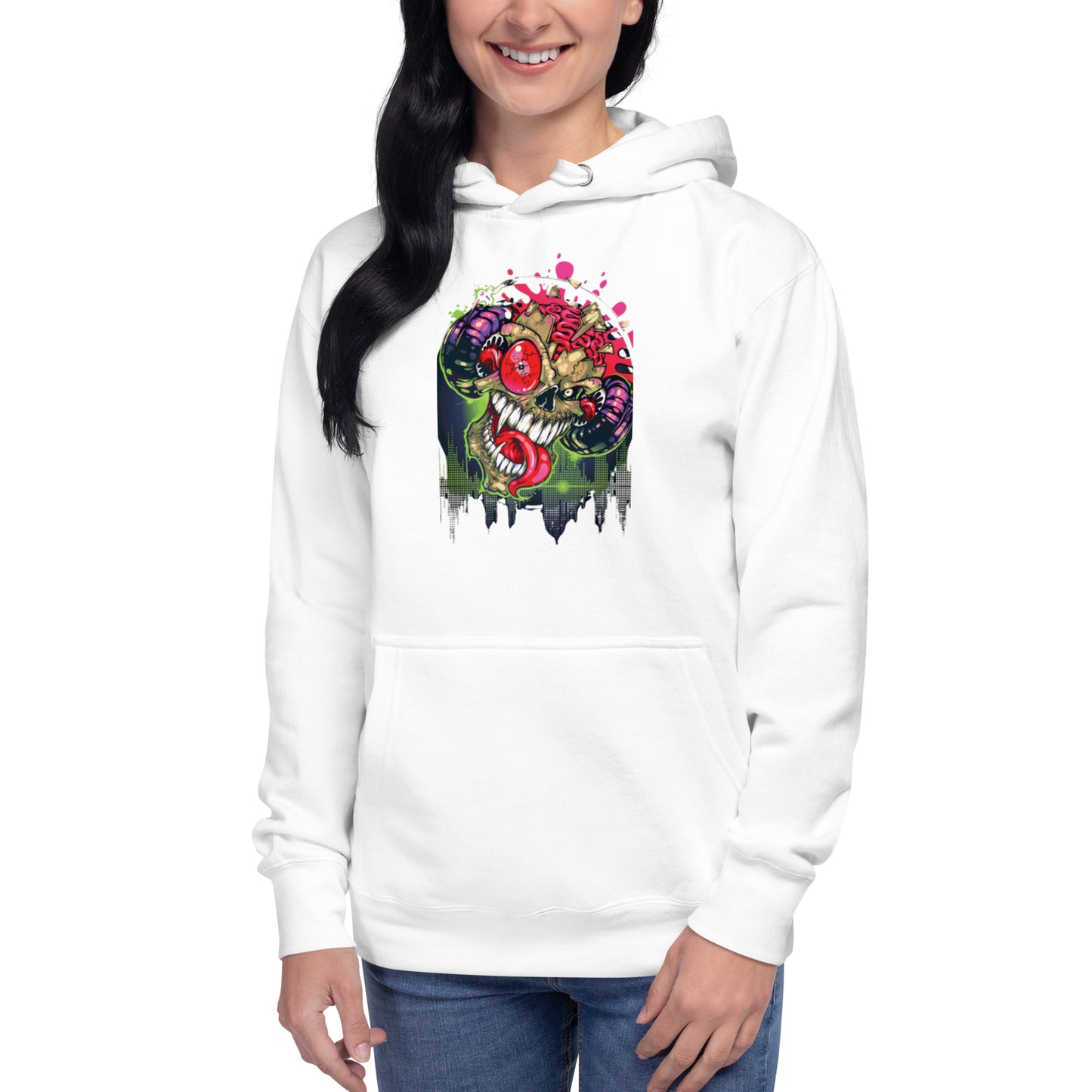 VOODOO MACHINE CO. Hooded long-sleeve Unisex Hoodie