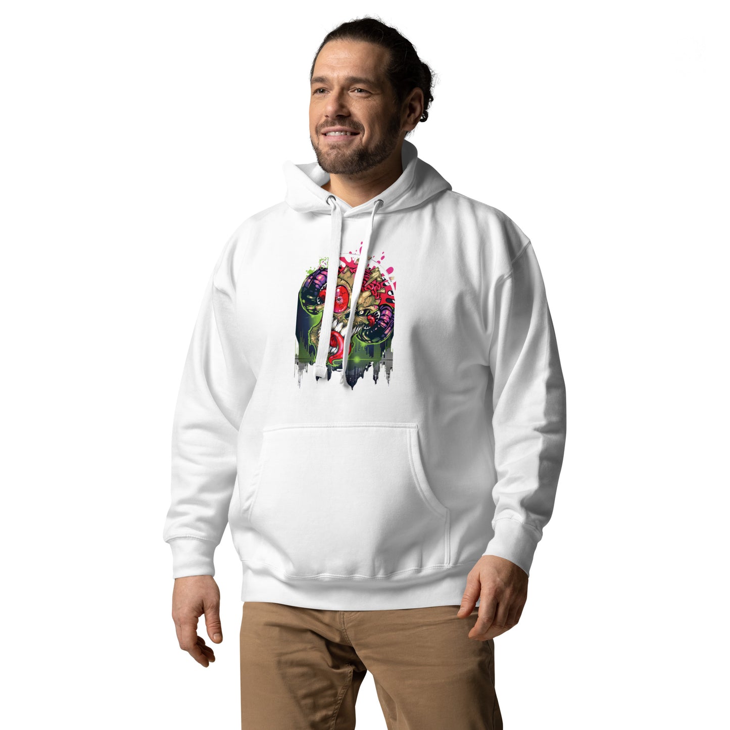 VOODOO MACHINE CO. Hooded long-sleeve Unisex Hoodie