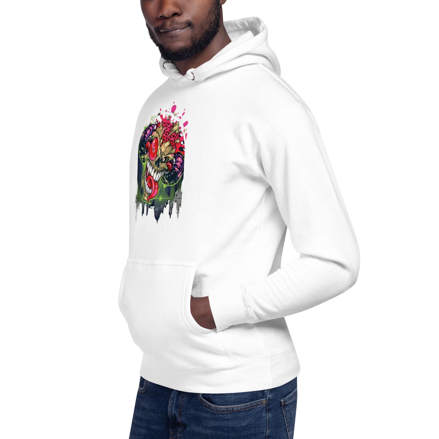 VOODOO MACHINE CO. Hooded long-sleeve Unisex Hoodie