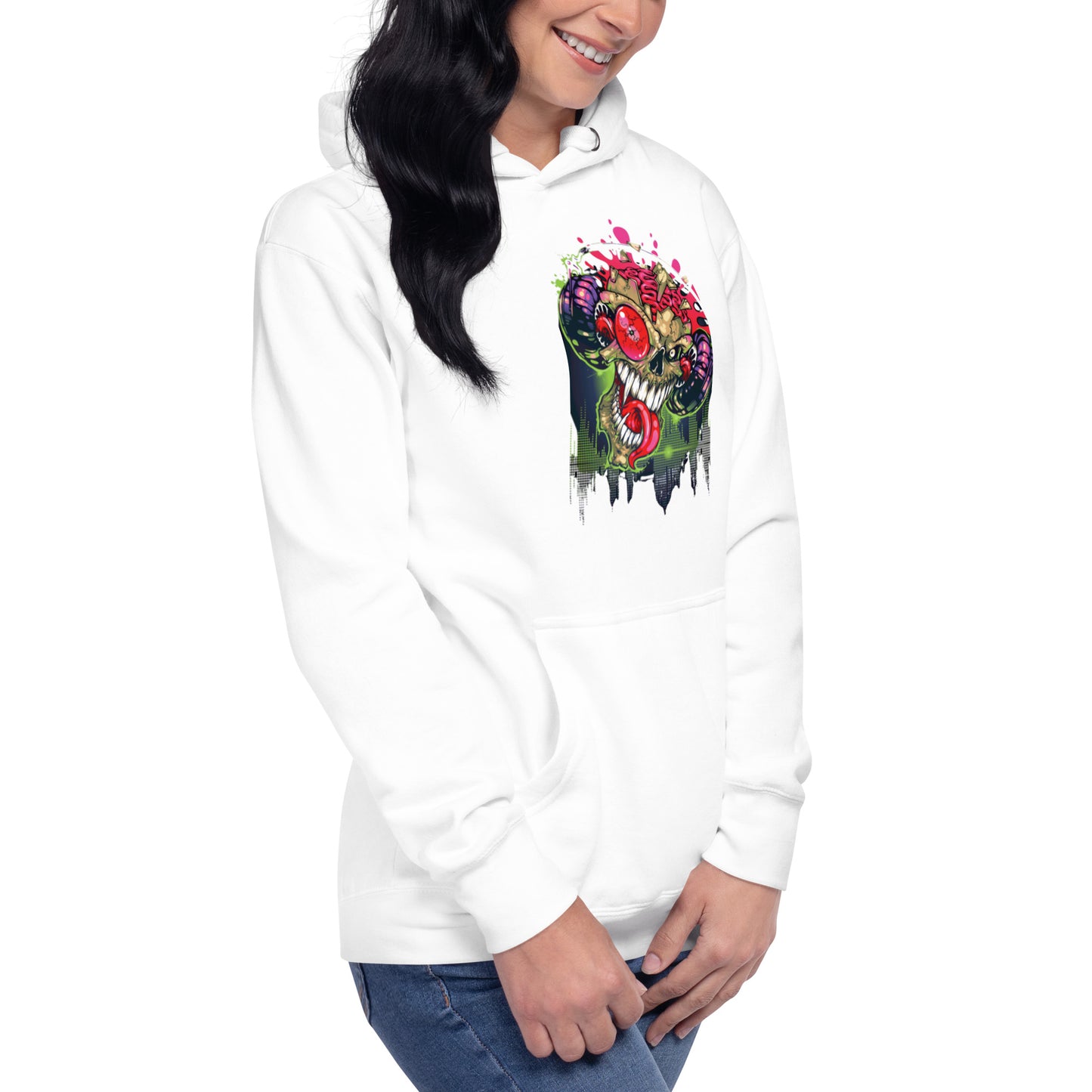 VOODOO MACHINE CO. Hooded long-sleeve Unisex Hoodie