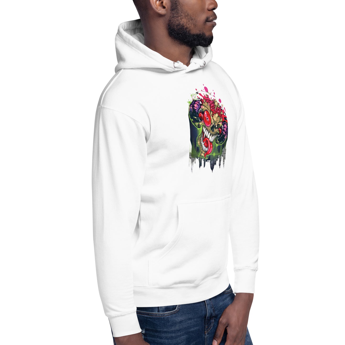 VOODOO MACHINE CO. Hooded long-sleeve Unisex Hoodie