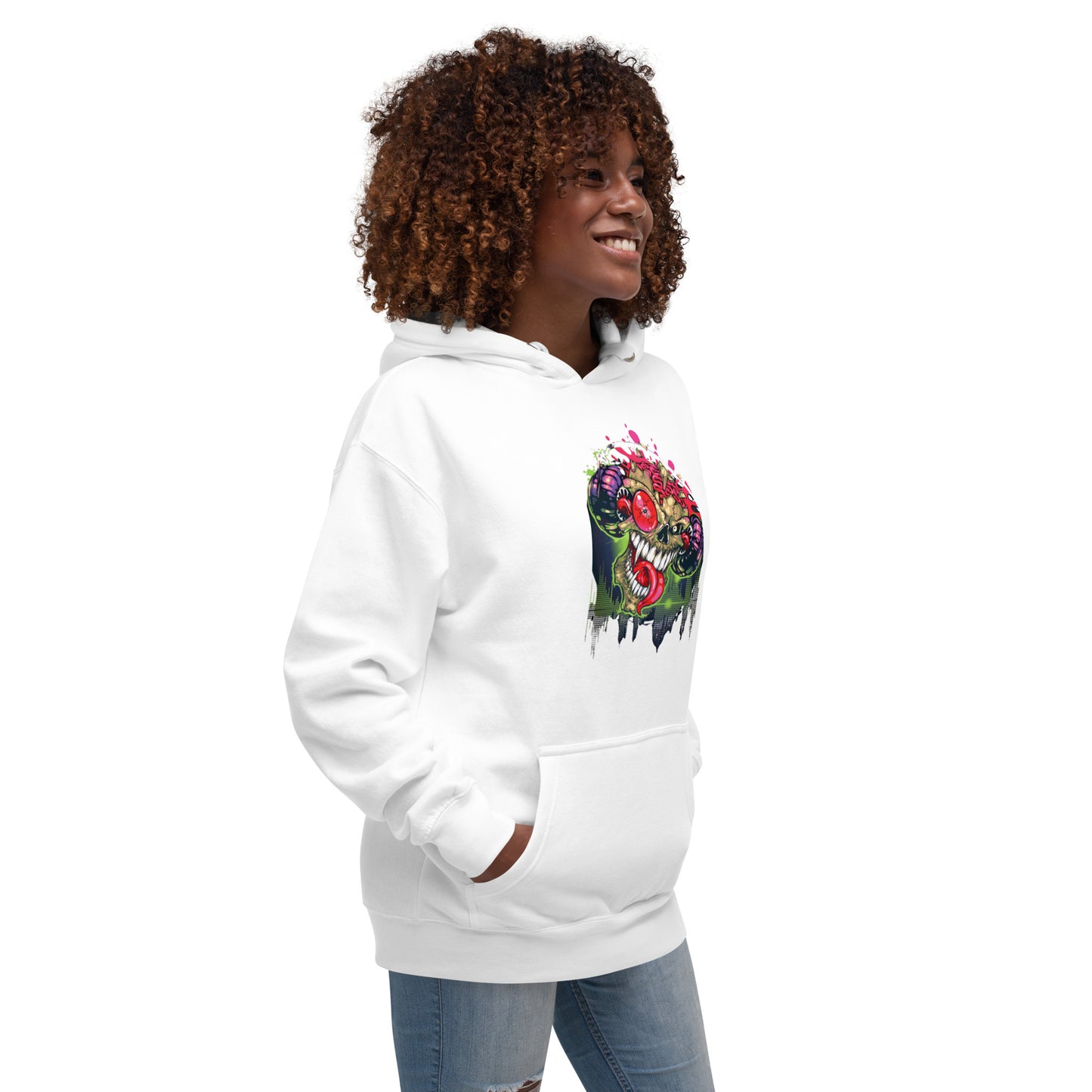 VOODOO MACHINE CO. Hooded long-sleeve Unisex Hoodie