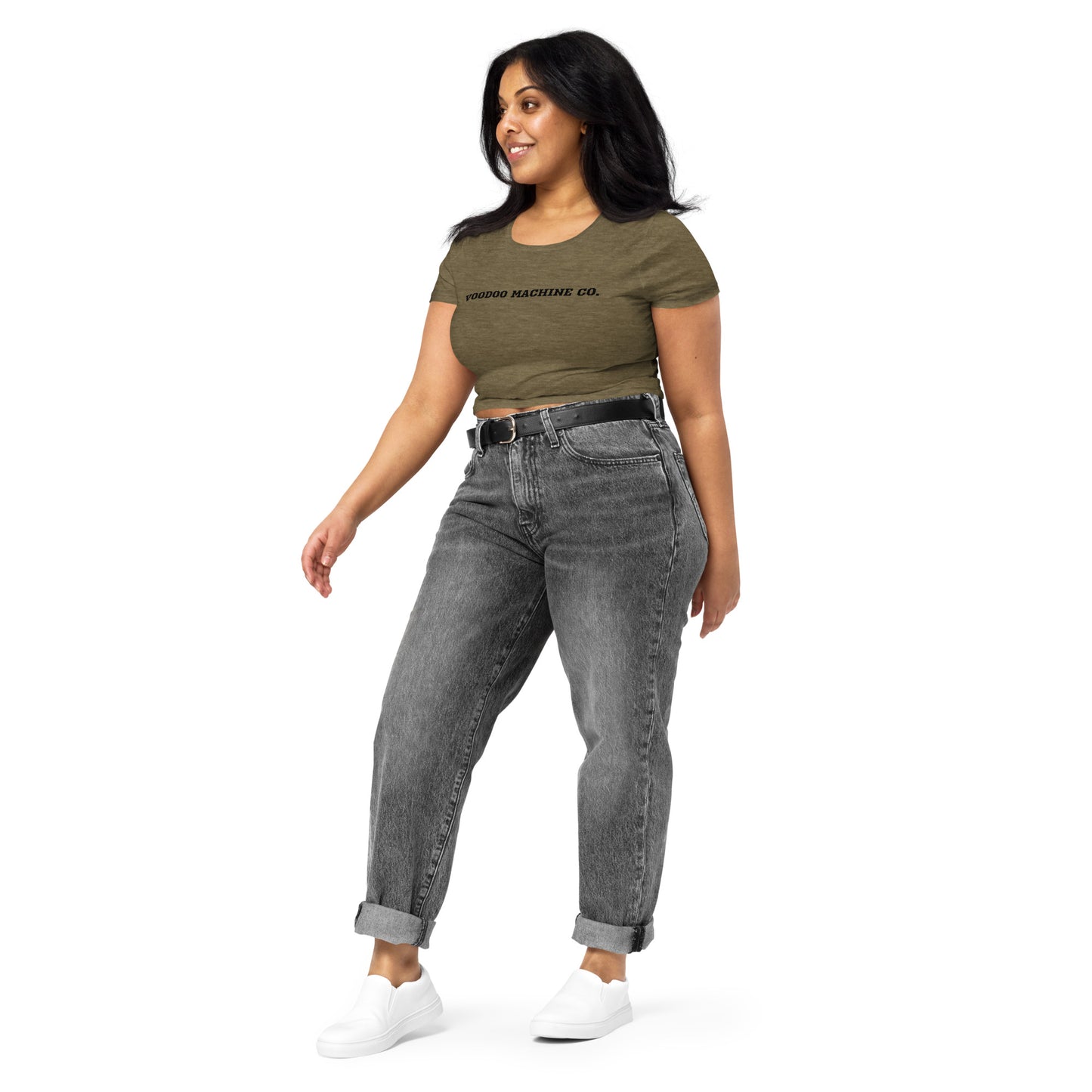 VOODOO MACHINE CO. Women’s Crop Tee