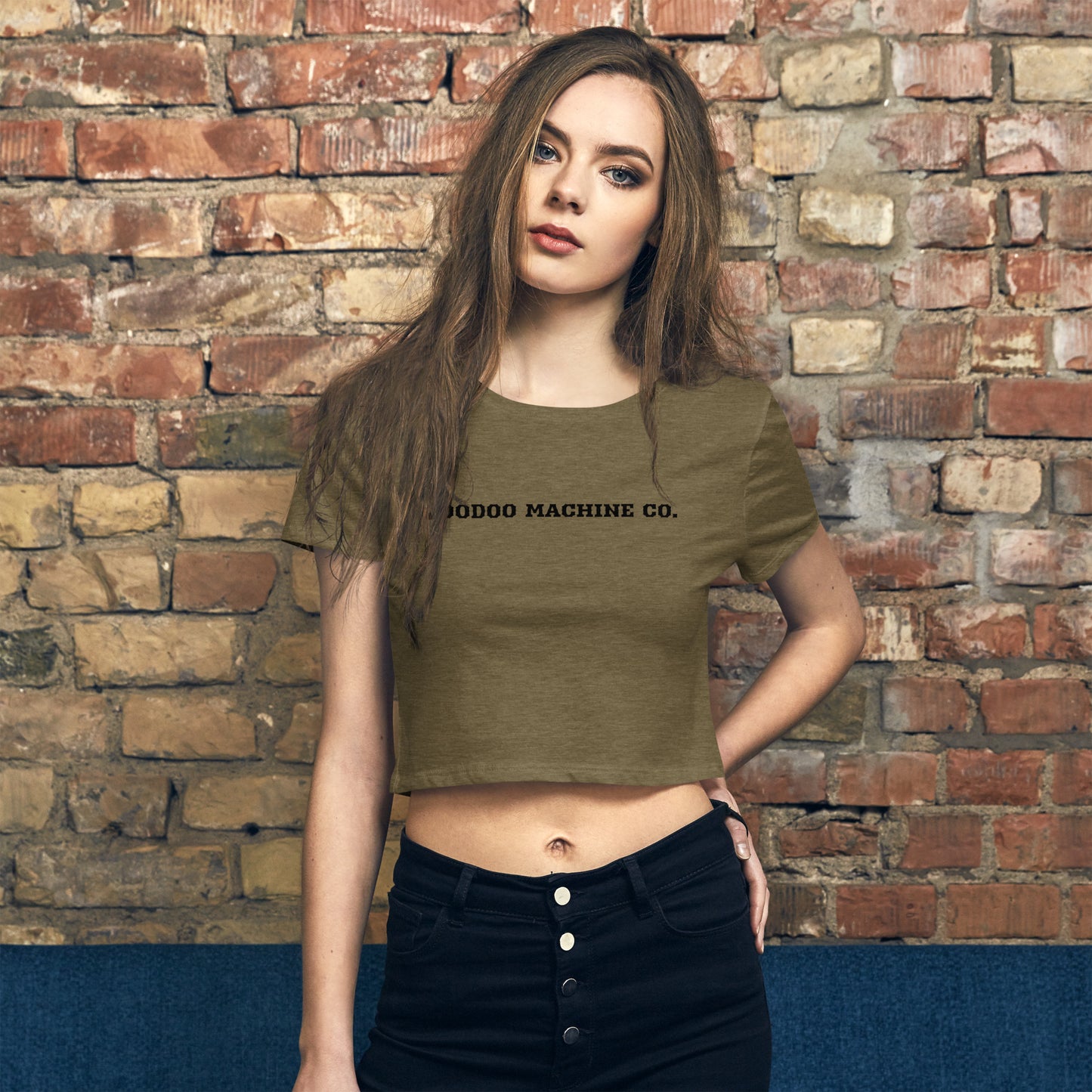 VOODOO MACHINE CO. Women’s Crop Tee