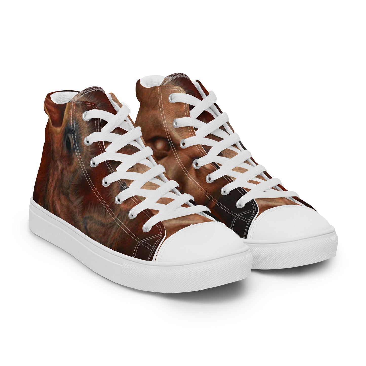 BLACK CULT SOCIETY - BIRD BRAIN Women’s high top canvas shoes