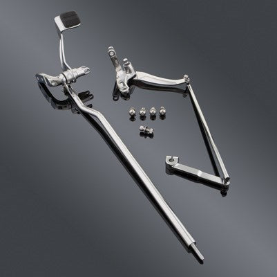 Custom Harley-Davidson and Custom Applications Chrome Forward Controls Kit