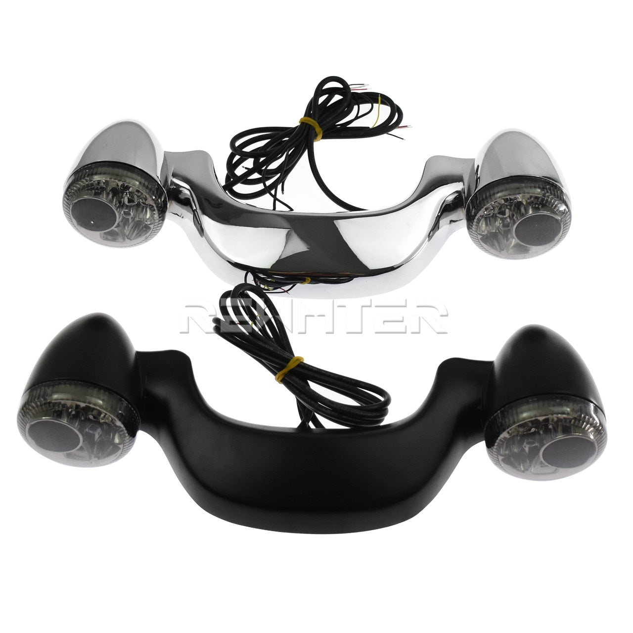 Rear Turn Signals / Brake Light & Mounting Bar For Harley-Davidson Touring Models