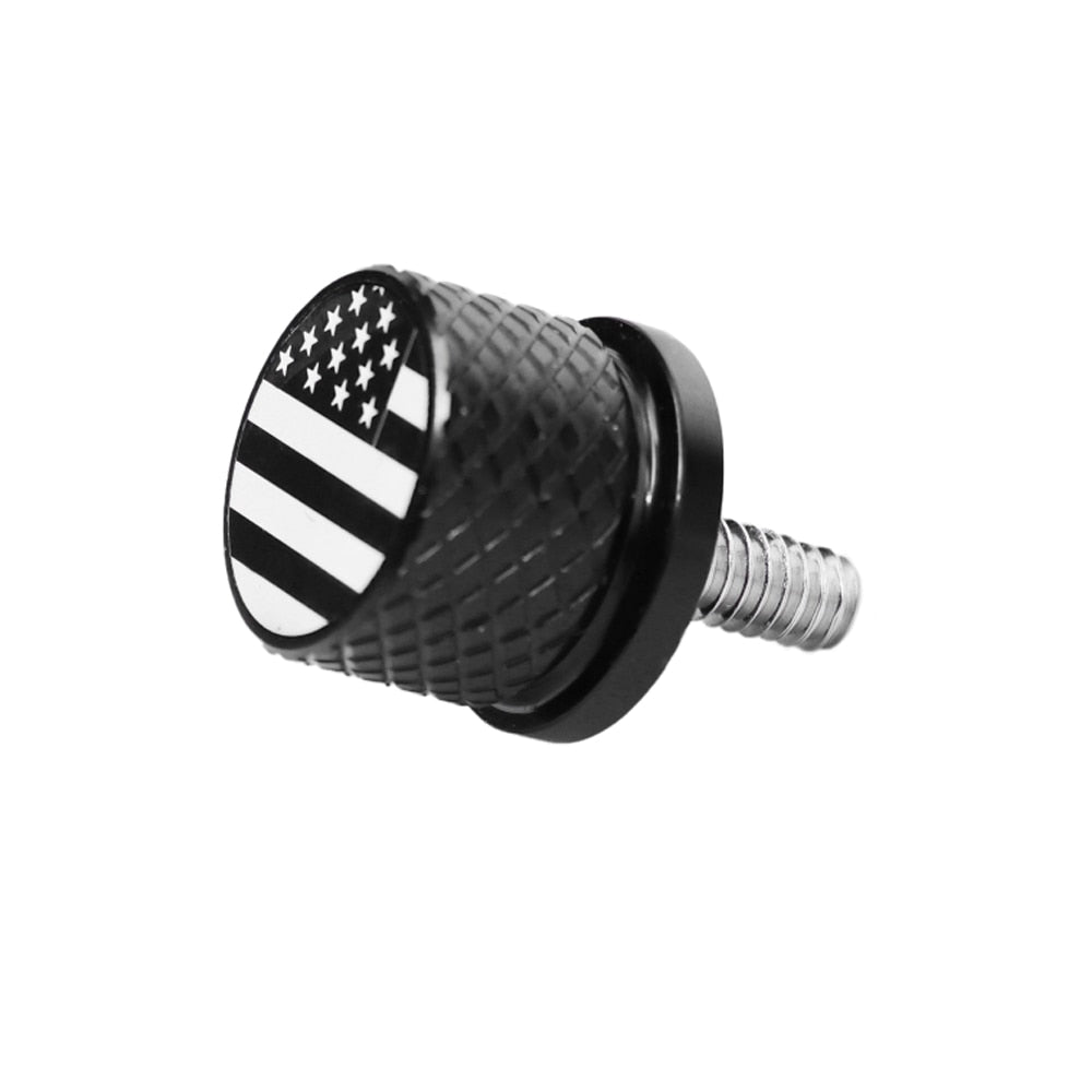 Voodoo Cycle House Custom Knurled Seat Bolts for Harley-Davidson and Custom Applications