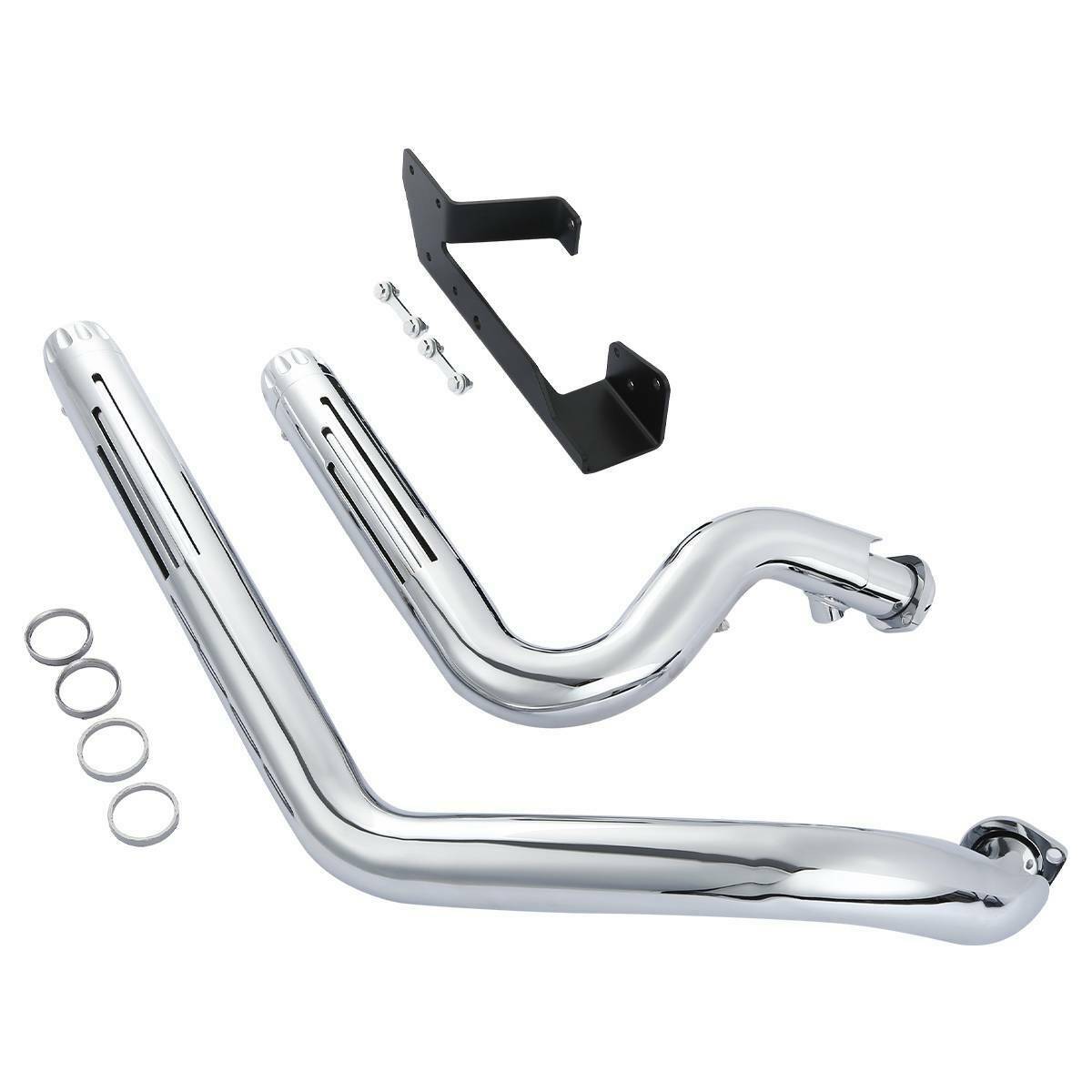 Voodoo Cycle House Custom Motorcycle Exhaust Pipes For 2004-2013 Harley-Davidson Sportster XL1200 XL883