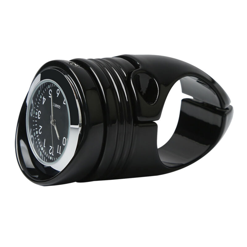 Voodoo Cycle House Universal 1-1/4" Motorcycle Handlebar Clock
