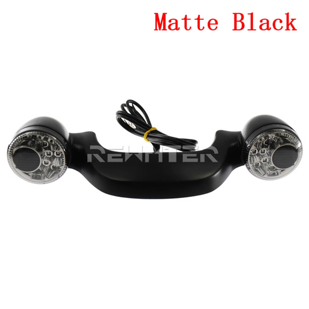Rear Turn Signals / Brake Light & Mounting Bar For Harley-Davidson Touring Models