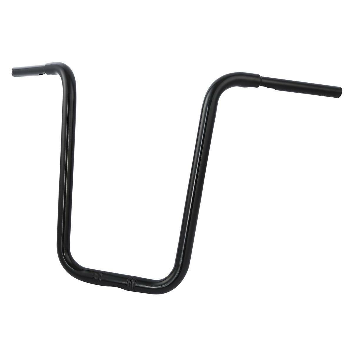 Voodoo Cycle House Custom Black 18in. Ape Hanger Handlebars For Harley-Davidson & Custom Applications