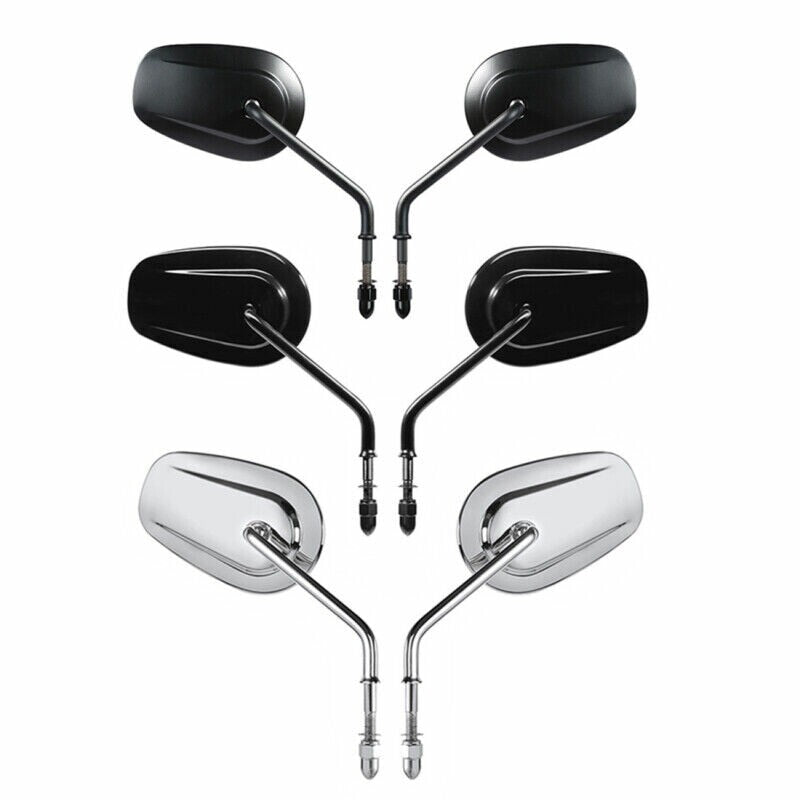 Voodoo Cycle House Mirrors For Harley-Davidson & Custom Applications