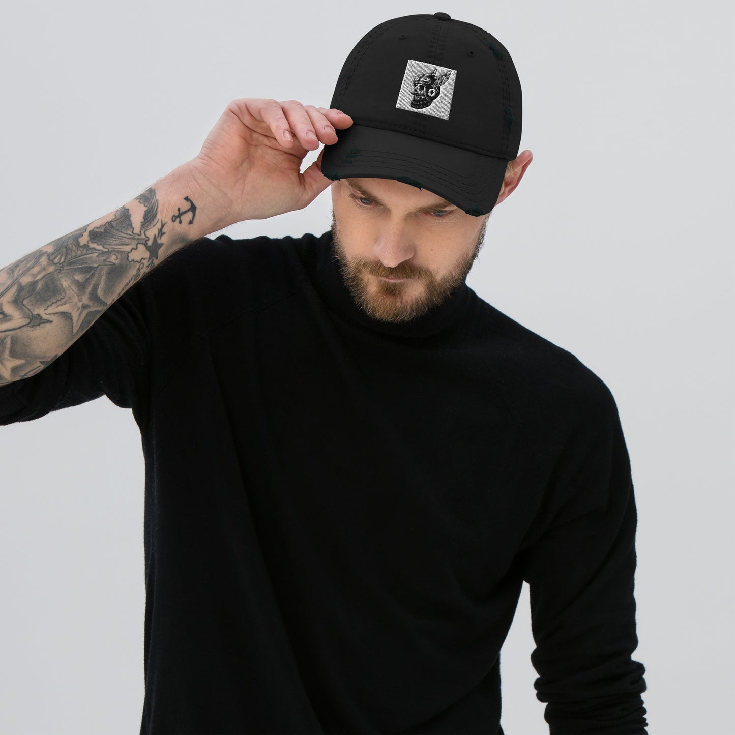 VOODOO MACHINE CO. Distressed Dad Hat