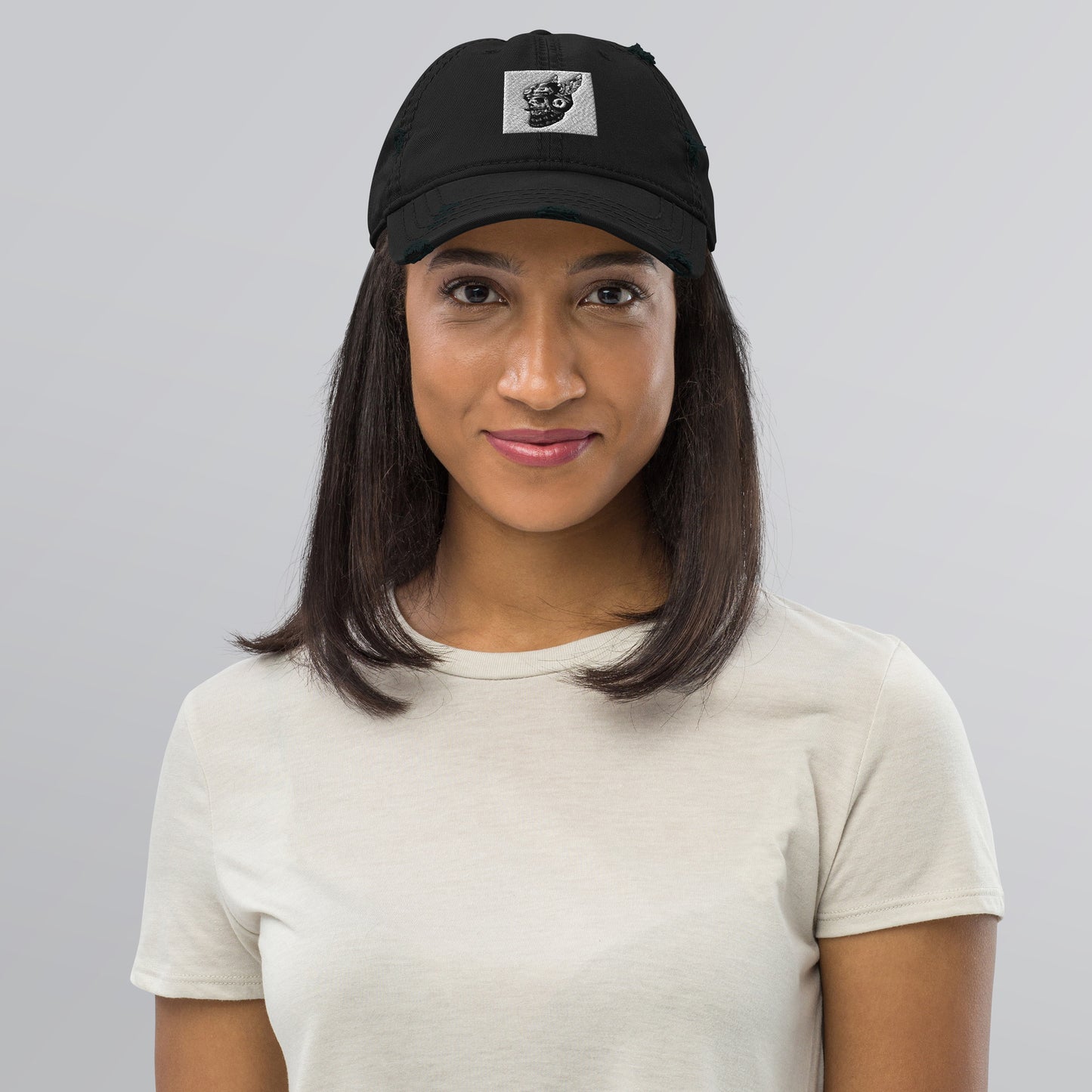 VOODOO MACHINE CO. Distressed Dad Hat