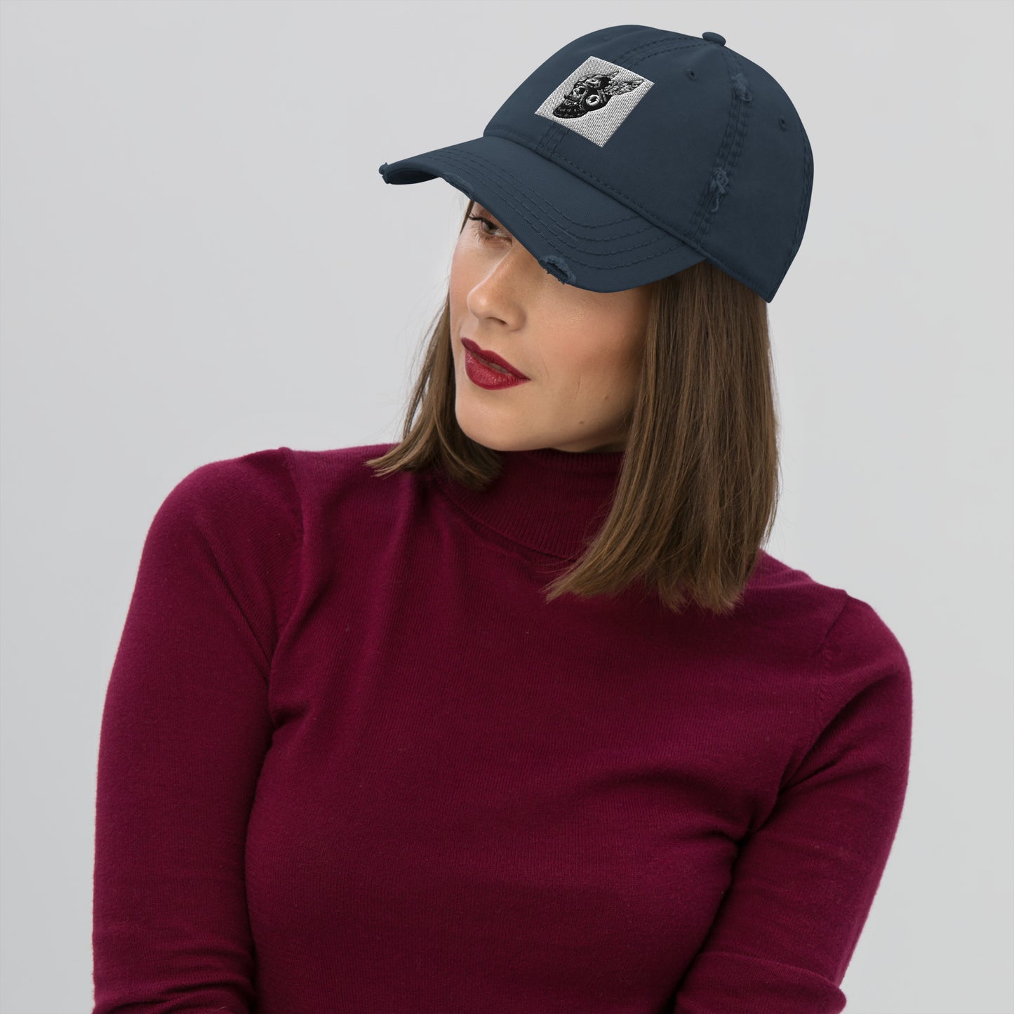 VOODOO MACHINE CO. Distressed Dad Hat