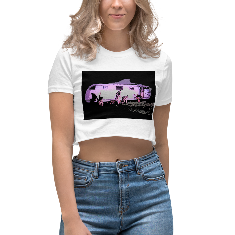 Voodoo Machine Co. - Bright Nights Collection - Women's Crop Top
