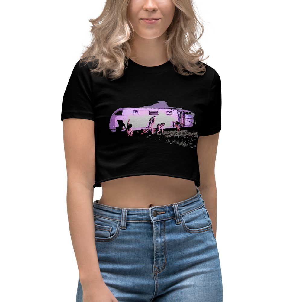 Voodoo Machine Co. - Bright Nights Collection - Women's Crop Top