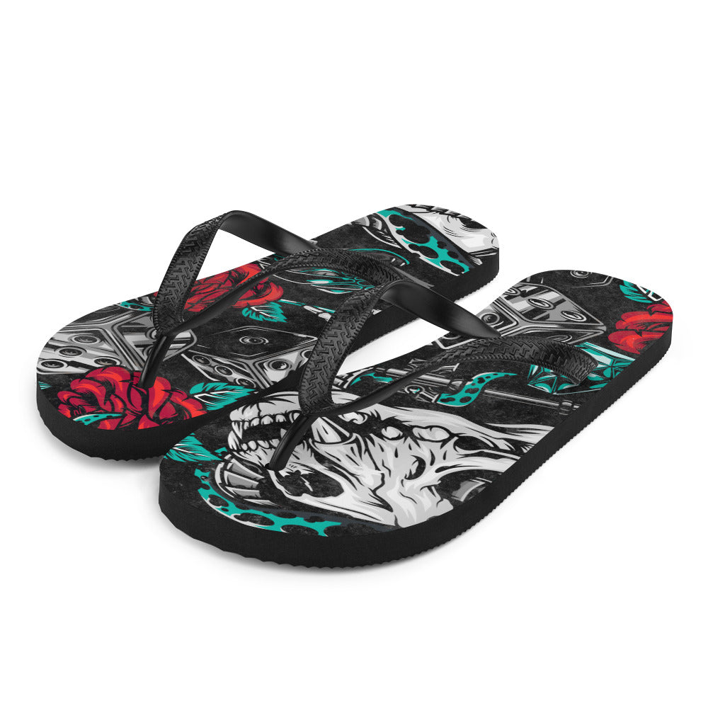 VOODOO MACHINE CO. Flip-Flops