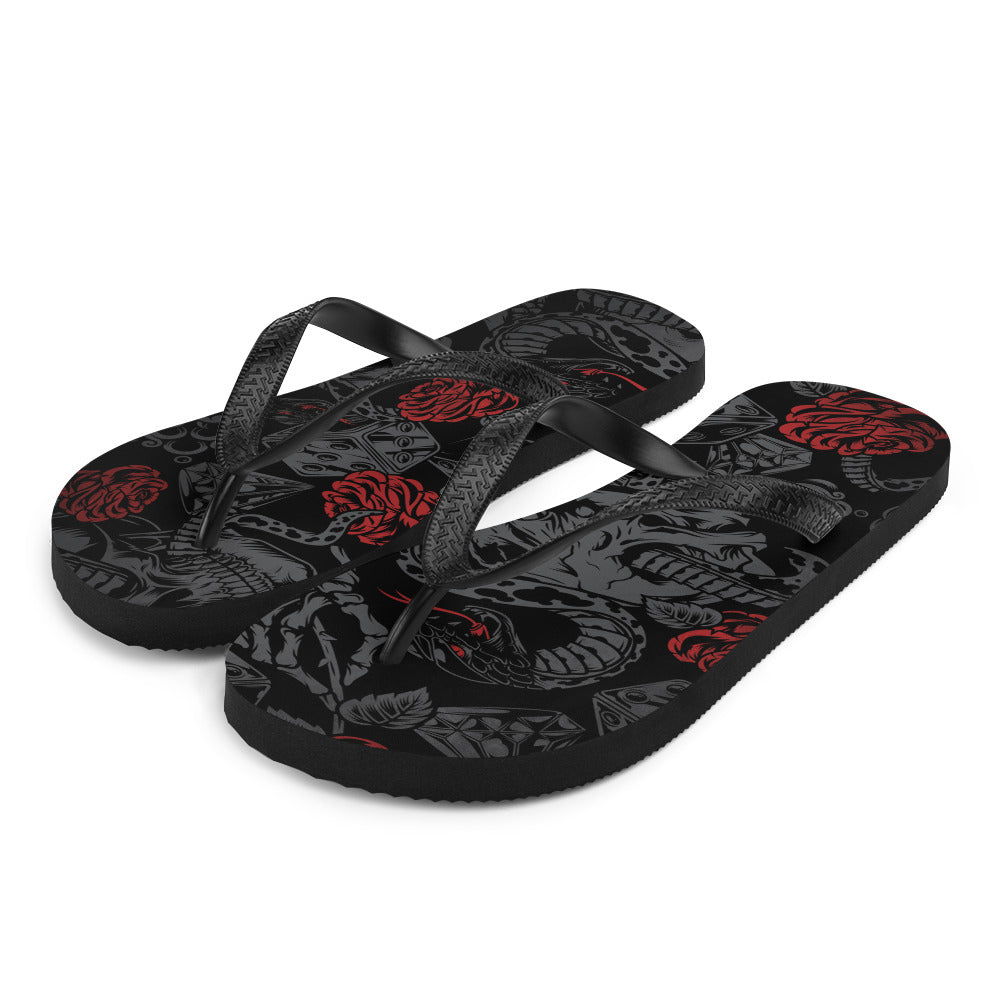 VOODOO MACHINE CO. Flip-Flops