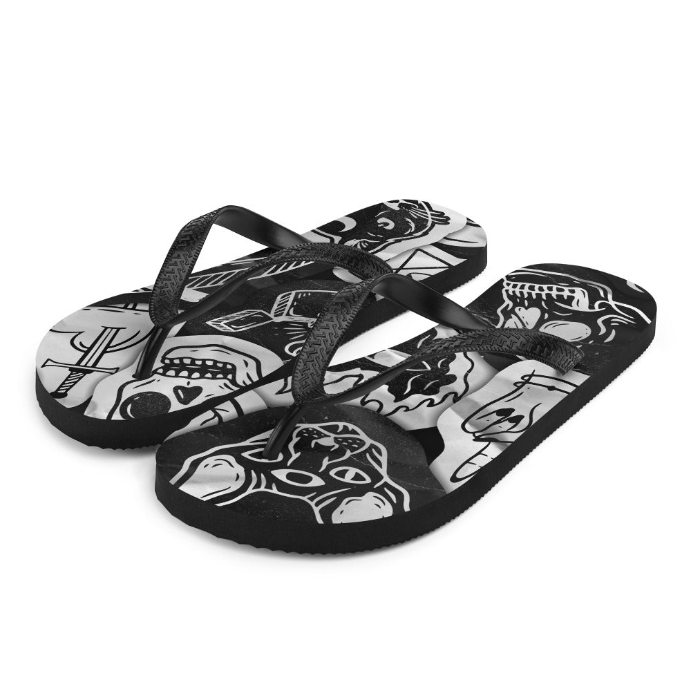 VOODOO MACHINE CO. Flip-Flops