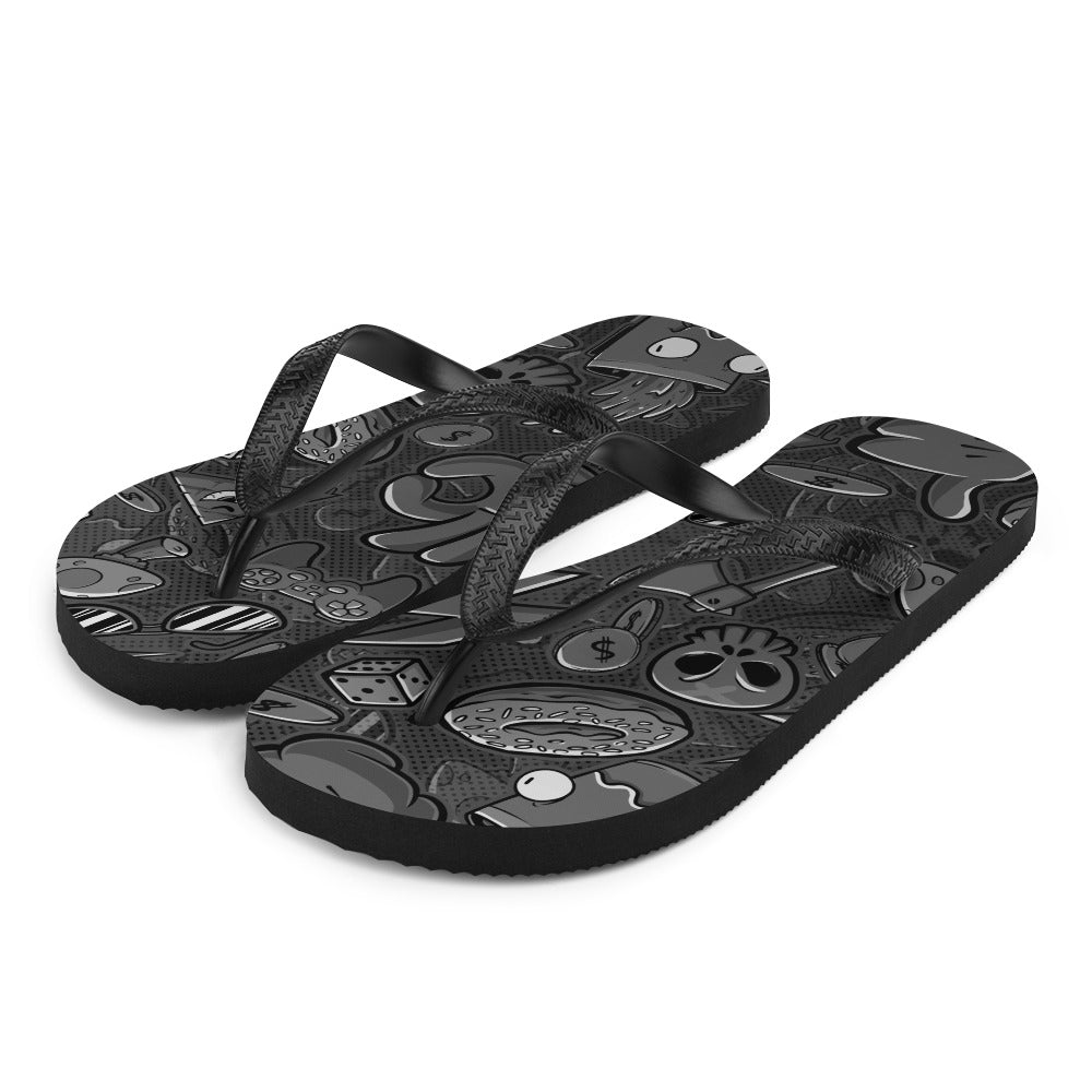 VOODOO MACHINE CO. Flip-Flops