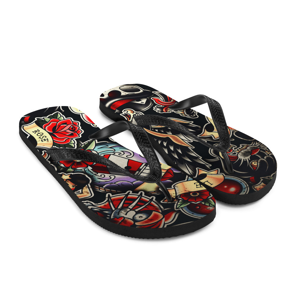 VOODOO MACHINE CO. Flip-Flops