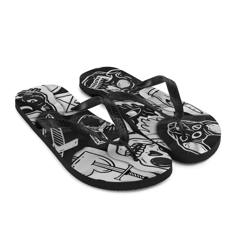 VOODOO MACHINE CO. Flip-Flops