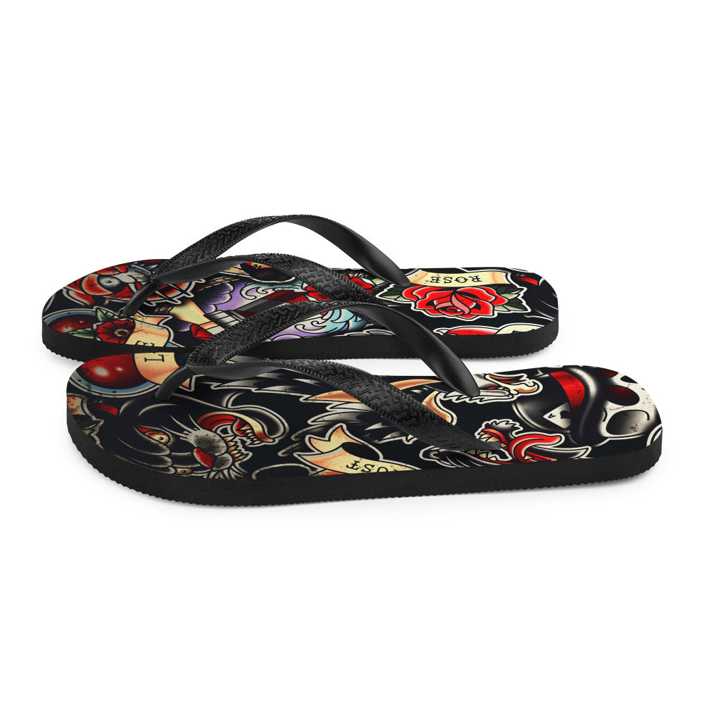 VOODOO MACHINE CO. Flip-Flops