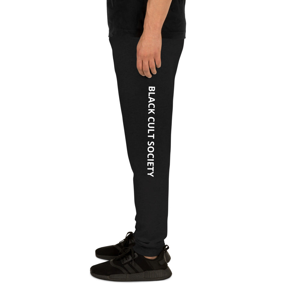BLACK CULT SOCIETY Unisex Joggers