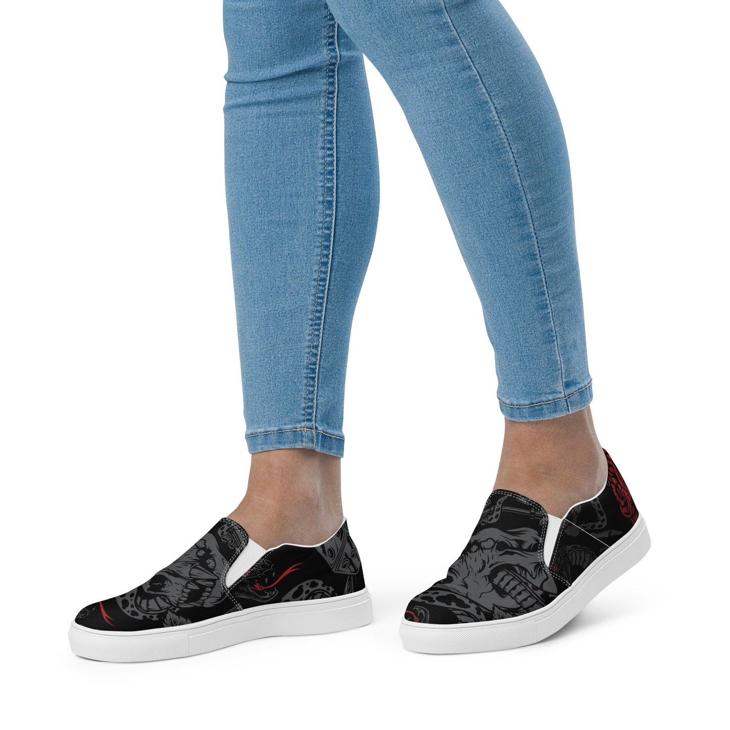 VOODOO MACHINE CO. Women’s slip-on canvas shoes