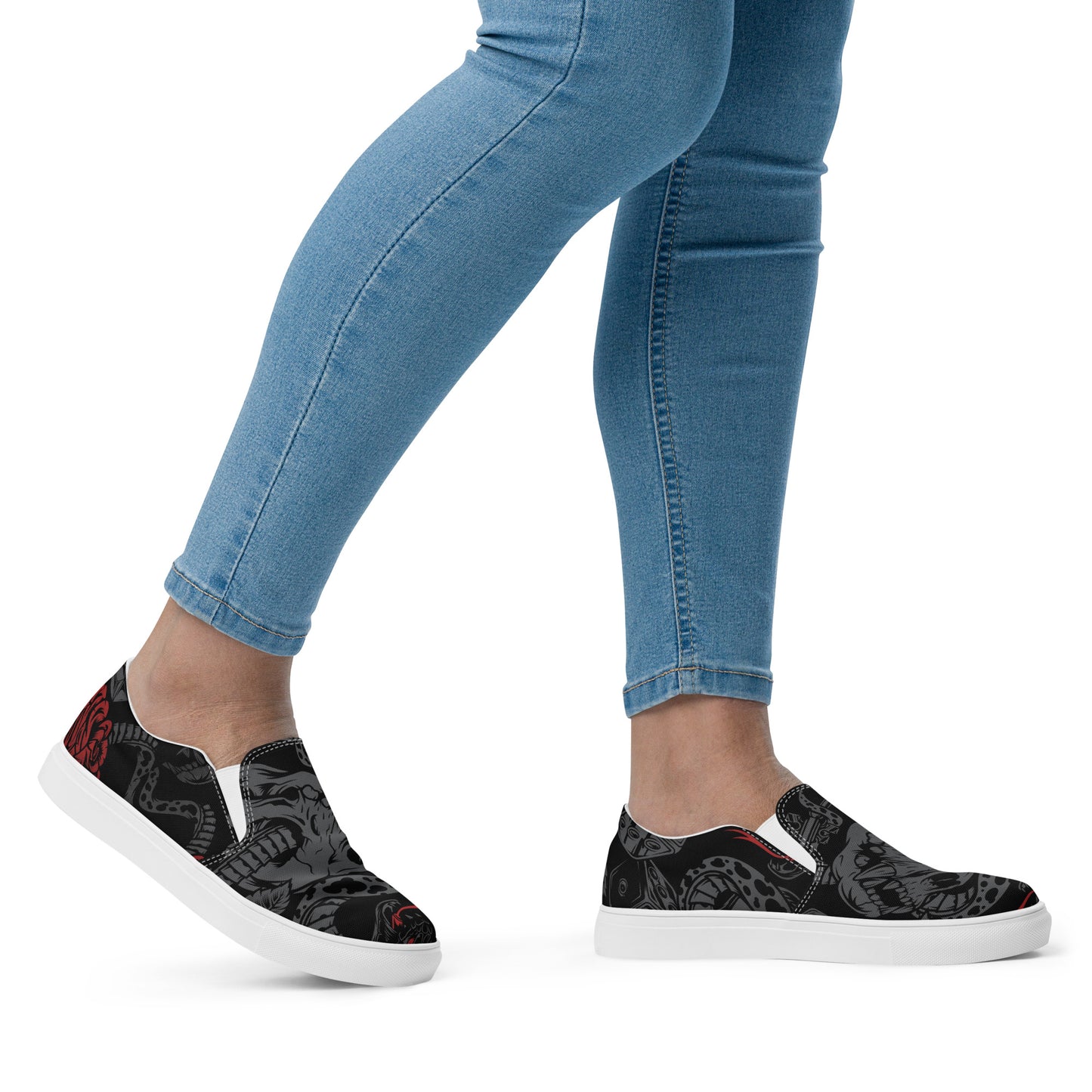 VOODOO MACHINE CO. Women’s slip-on canvas shoes