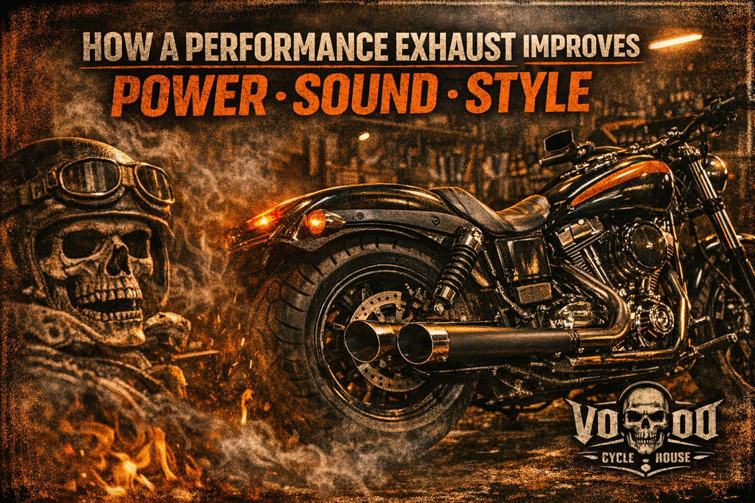 🏍️ How a Performance Exhaust Improves Power, Sound, and Style