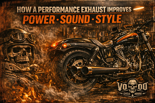 🏍️ How a Performance Exhaust Improves Power, Sound, and Style