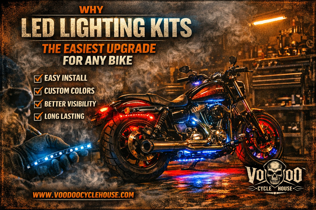 🏍️ Why LED Lighting Kits Are the Easiest Upgrade for Any Bike