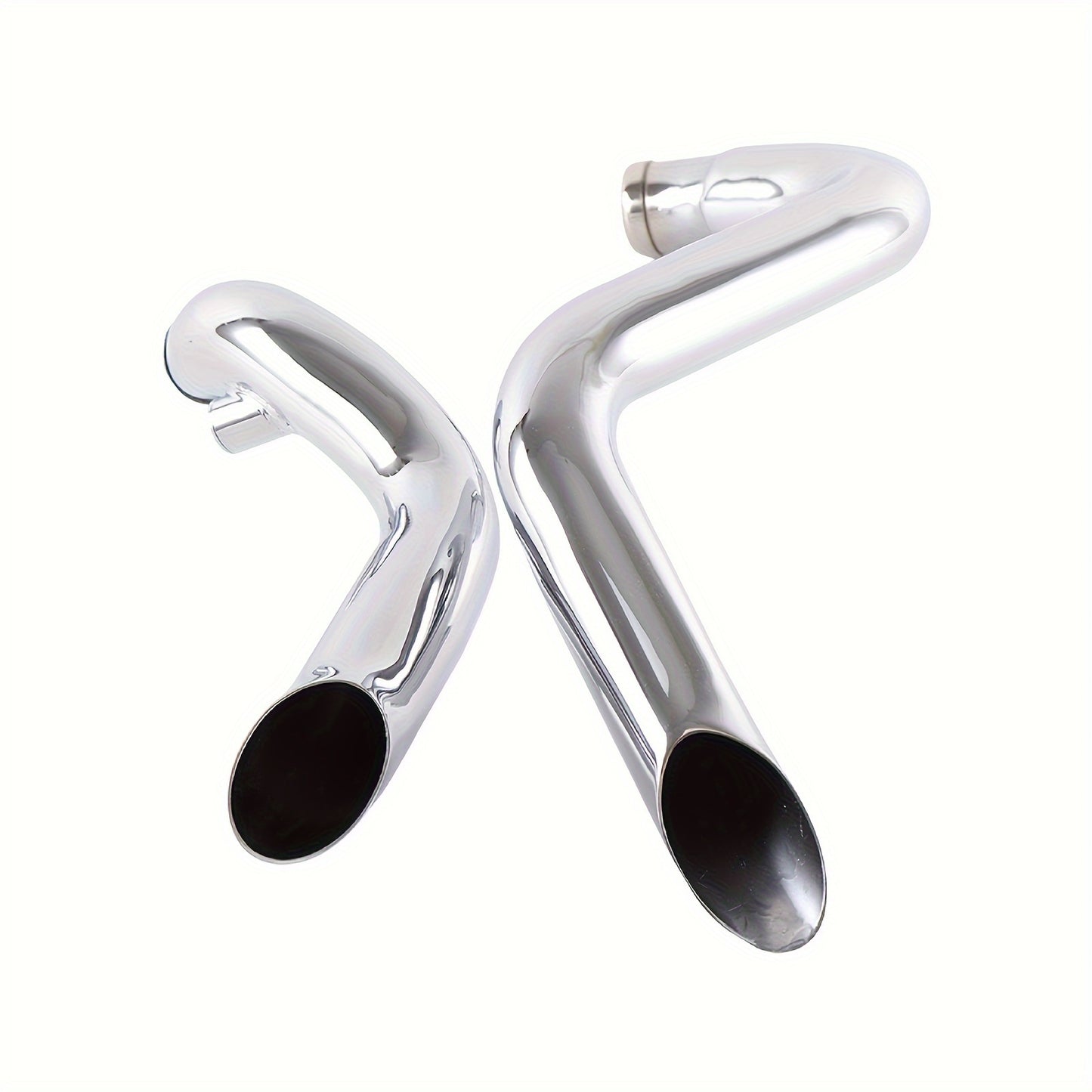 Voodoo Cycle house custom 2in Exhaust Pipes For Harley Sportster Touring Dyna 1984-2023